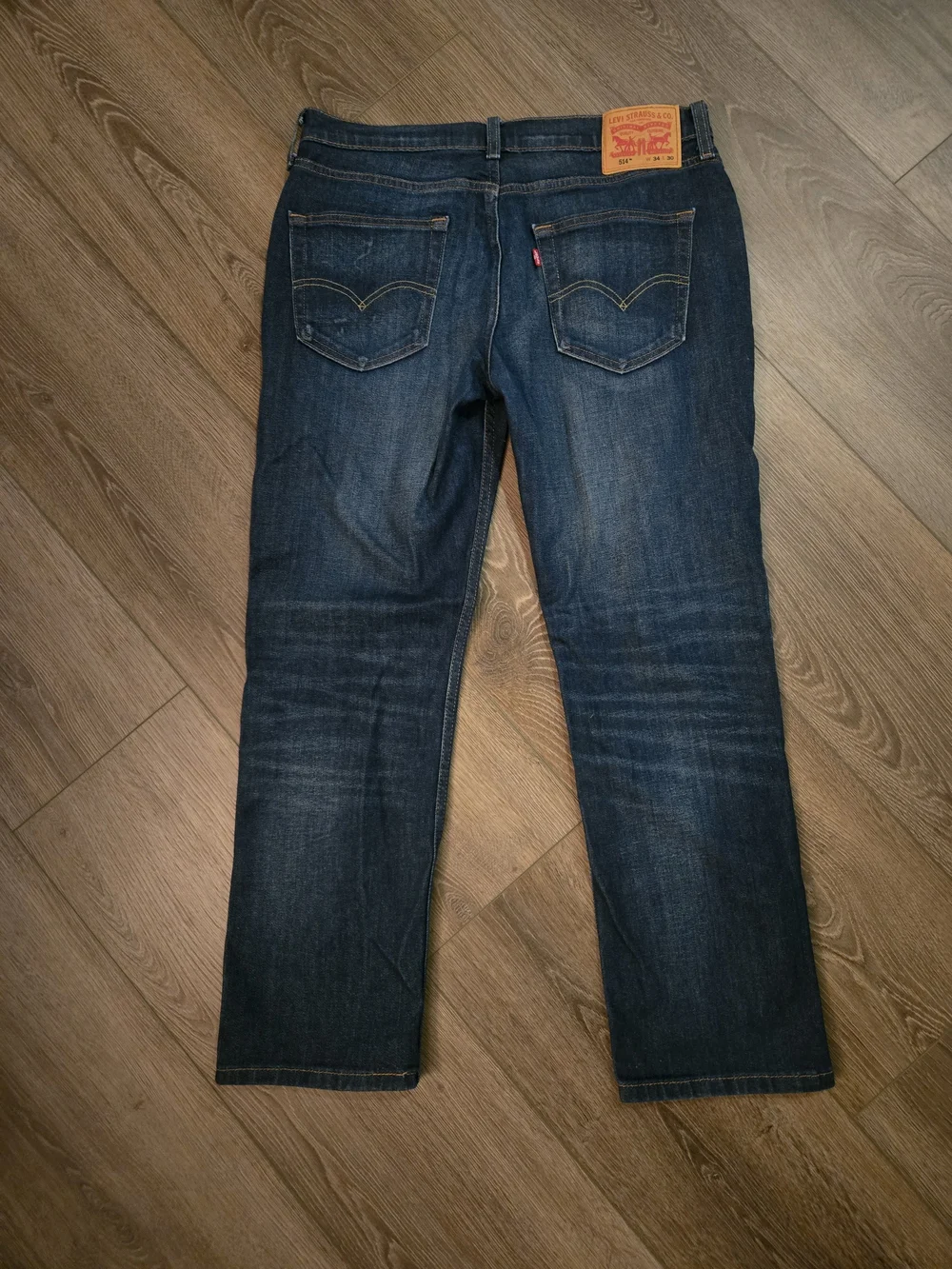 Levi's Men's Indigo Straight-Leg Jeans